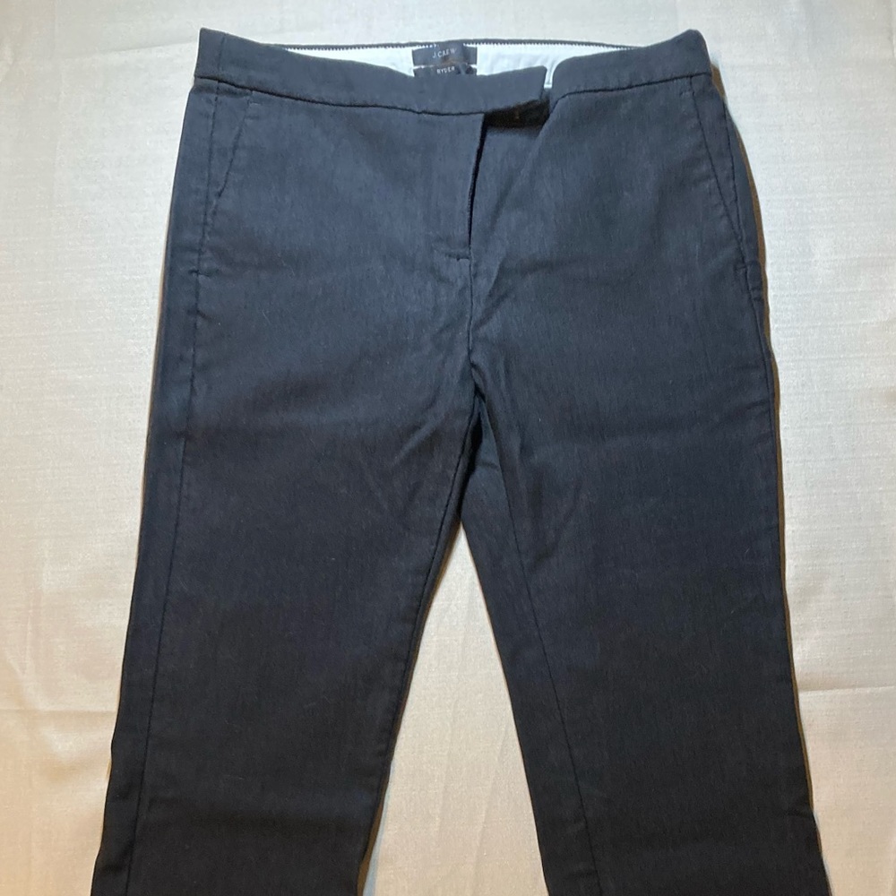 J Crew Ryder slacks. Black. Size 6  Super comfortable and in excellent condition